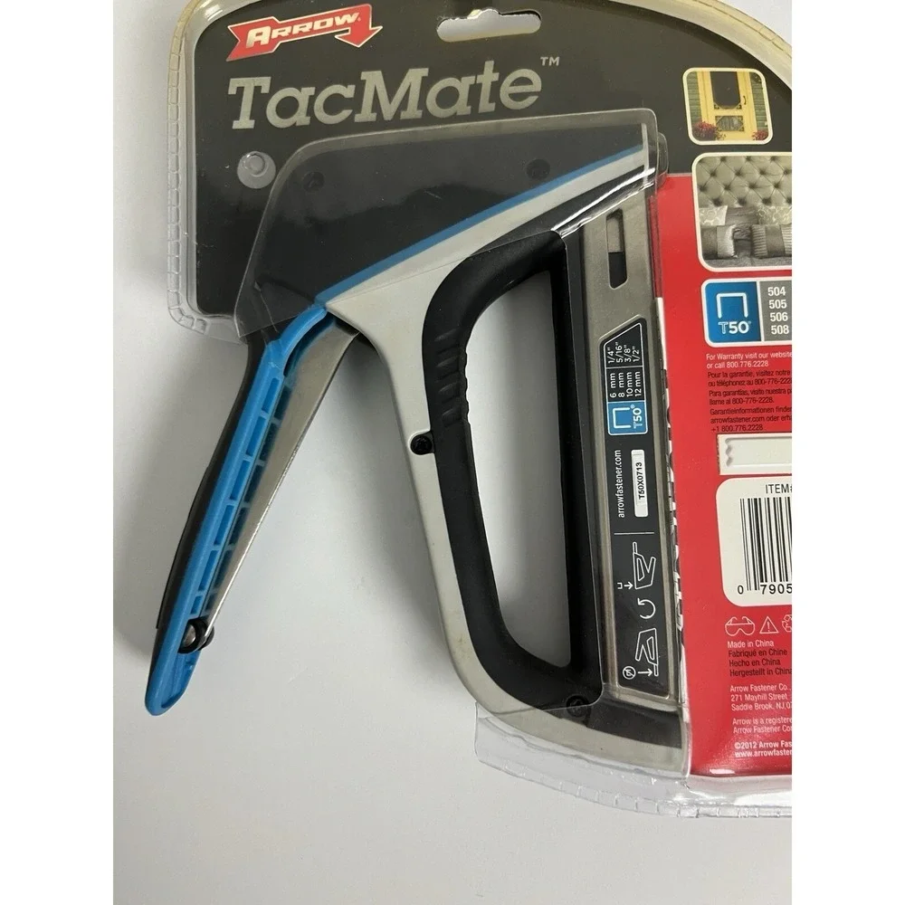 Arrow Fasteners Stapler TackMate T50X Heavy Duty Soft Grip Home‎ Projects A66